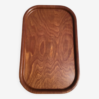 XL tray rounded compressed wood