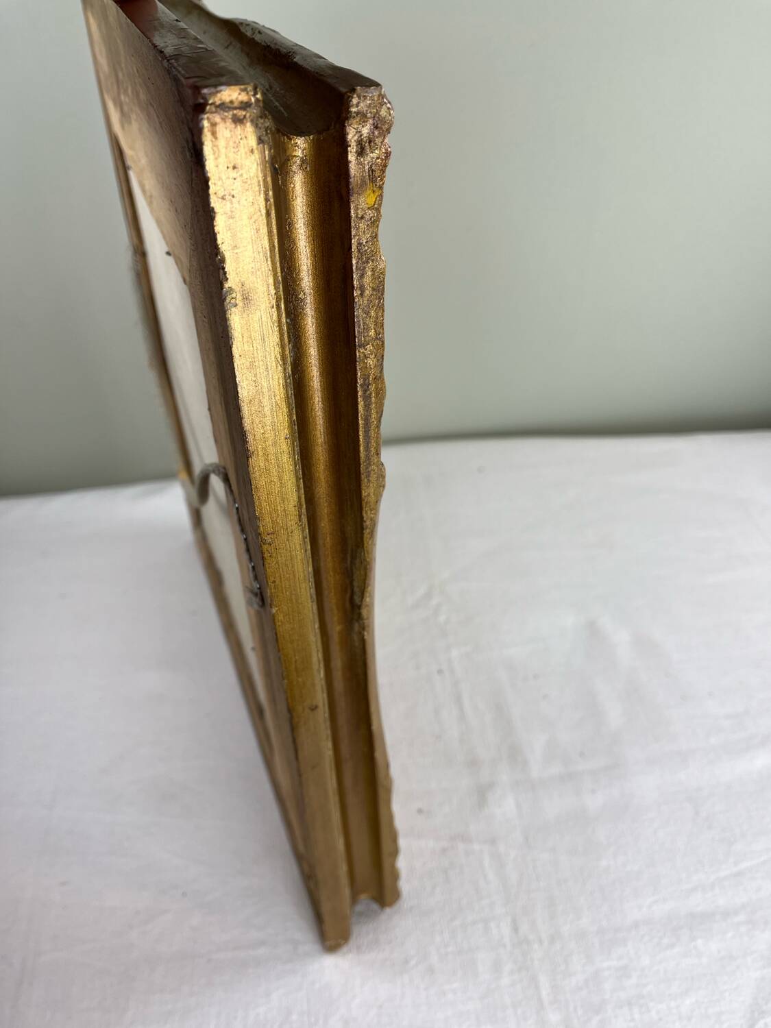 Miroir doré Napoléon III – fin XIXe siècle