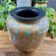 Handcrafted ceramic vase “Unique Piece AR” vintage glazed
