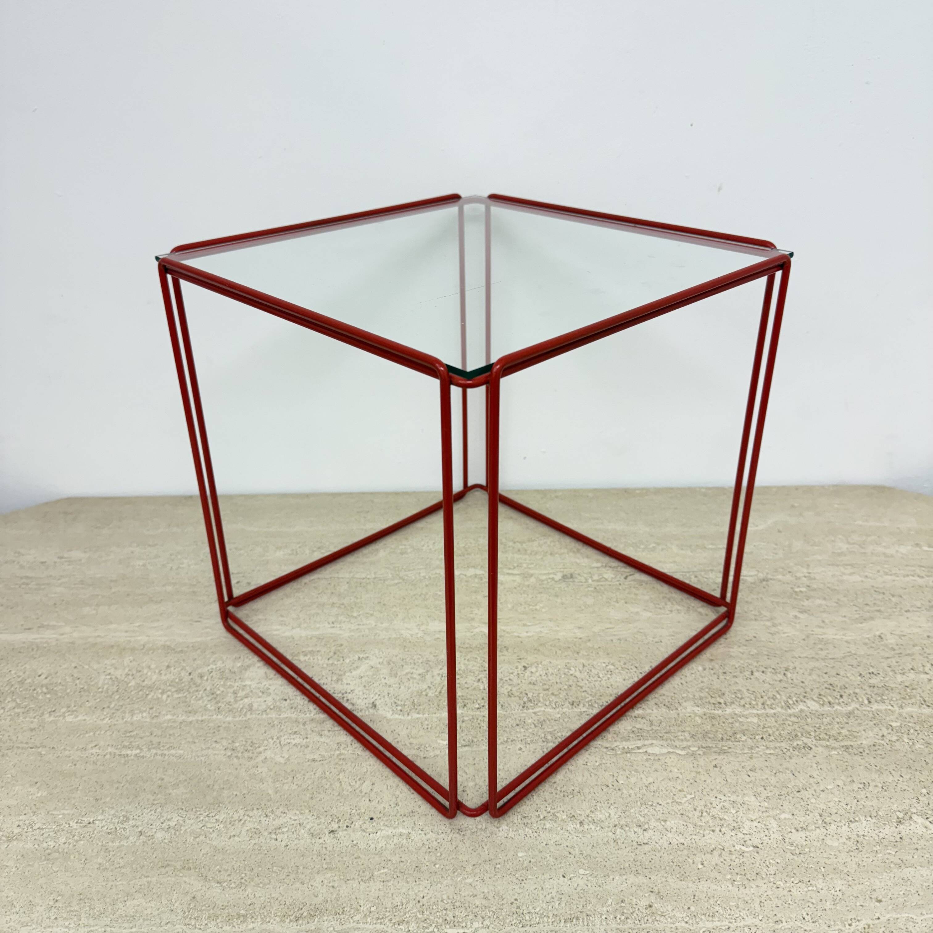 Max Sauze isocele side table , 1970s