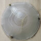 Art Deco Artistar France White Platformer Ceiling Light Abstract Design 529