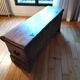 Old wooden box