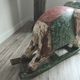 Éléphant à bascule ancien origine indienne