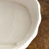 Fruit cup in white earthenware