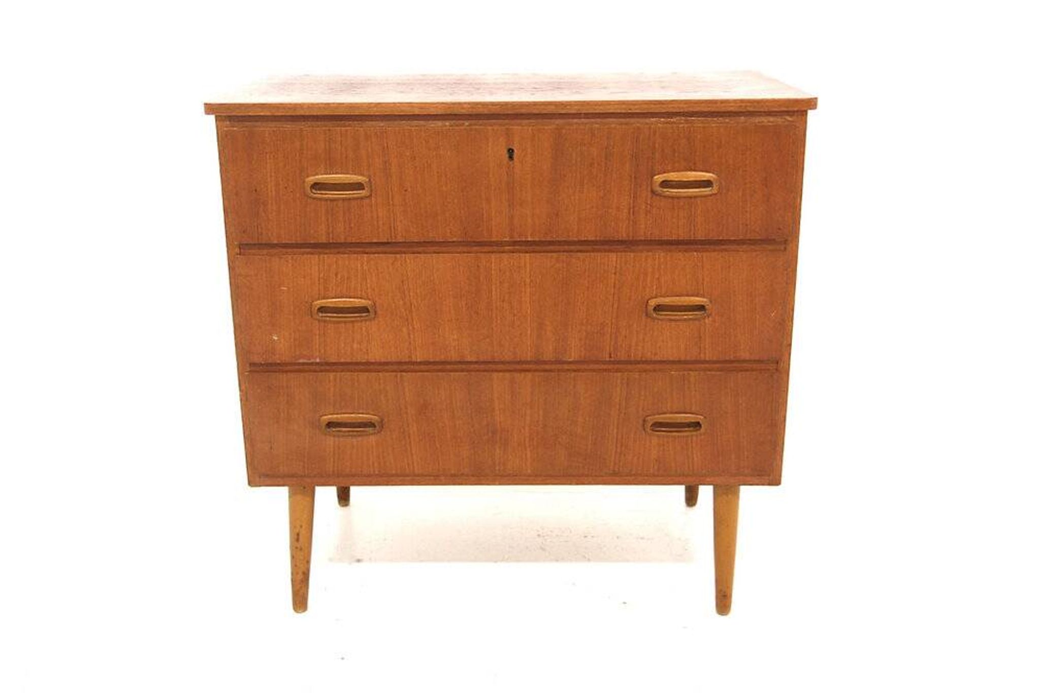 Scandinavian teak chest of drawers, Sweden, 1960