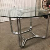 Round table Italian design 1970