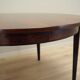 Table ronde en palissandre, design danois, années 1970, fabricant : Omann Jun