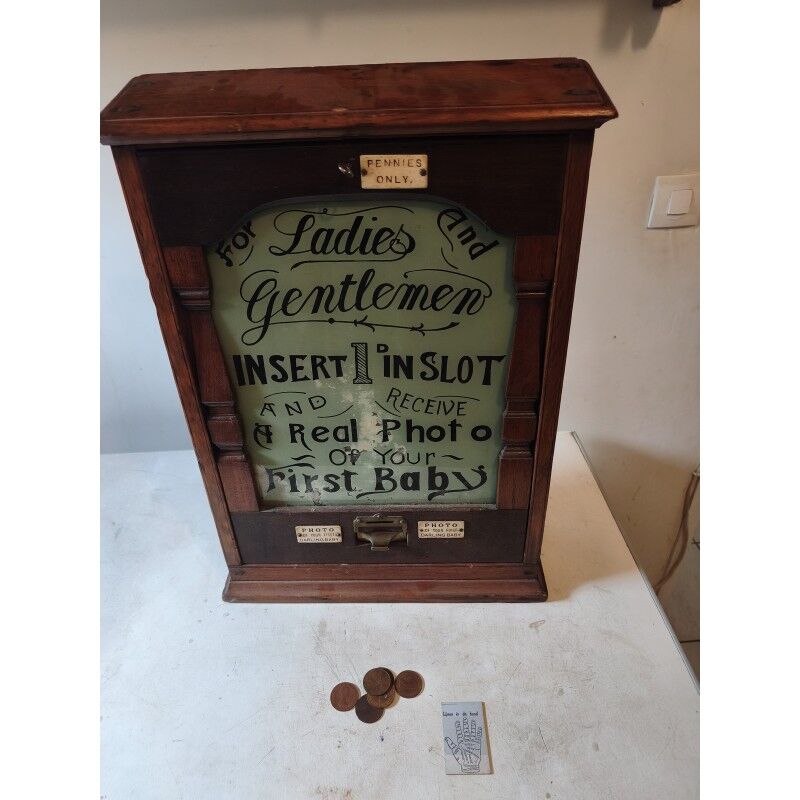 Jeu de bistrot anglais machine divinatoire