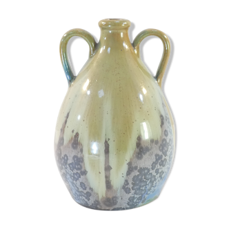 Vase in gres stamped p.l pont des vernes france