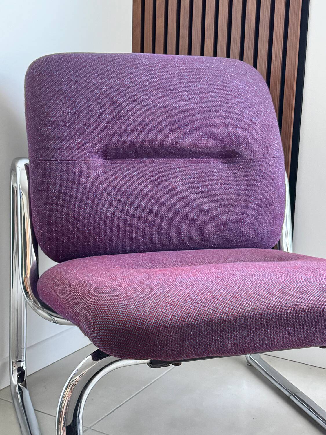 Old vintage Strafor fireside chair