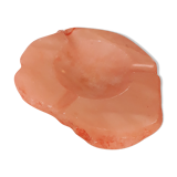 Pink marble ashtray