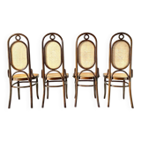 Chaises Thonet, modèle 207, ensemble de quatre