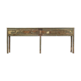 Box skated wooden table