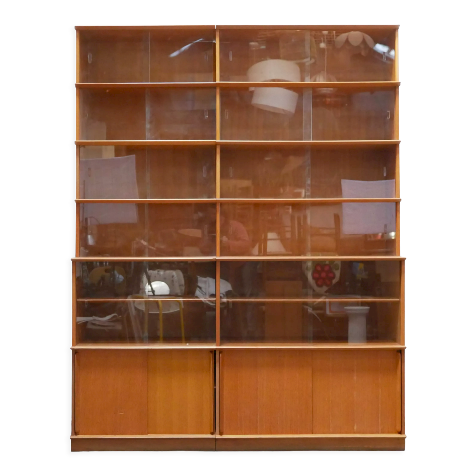 Showcase bookcase by Didier Rozaffy for Meubles Oscar editions