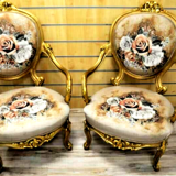 Fauteuils style Louis XV