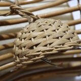 Rattan hanging lamp