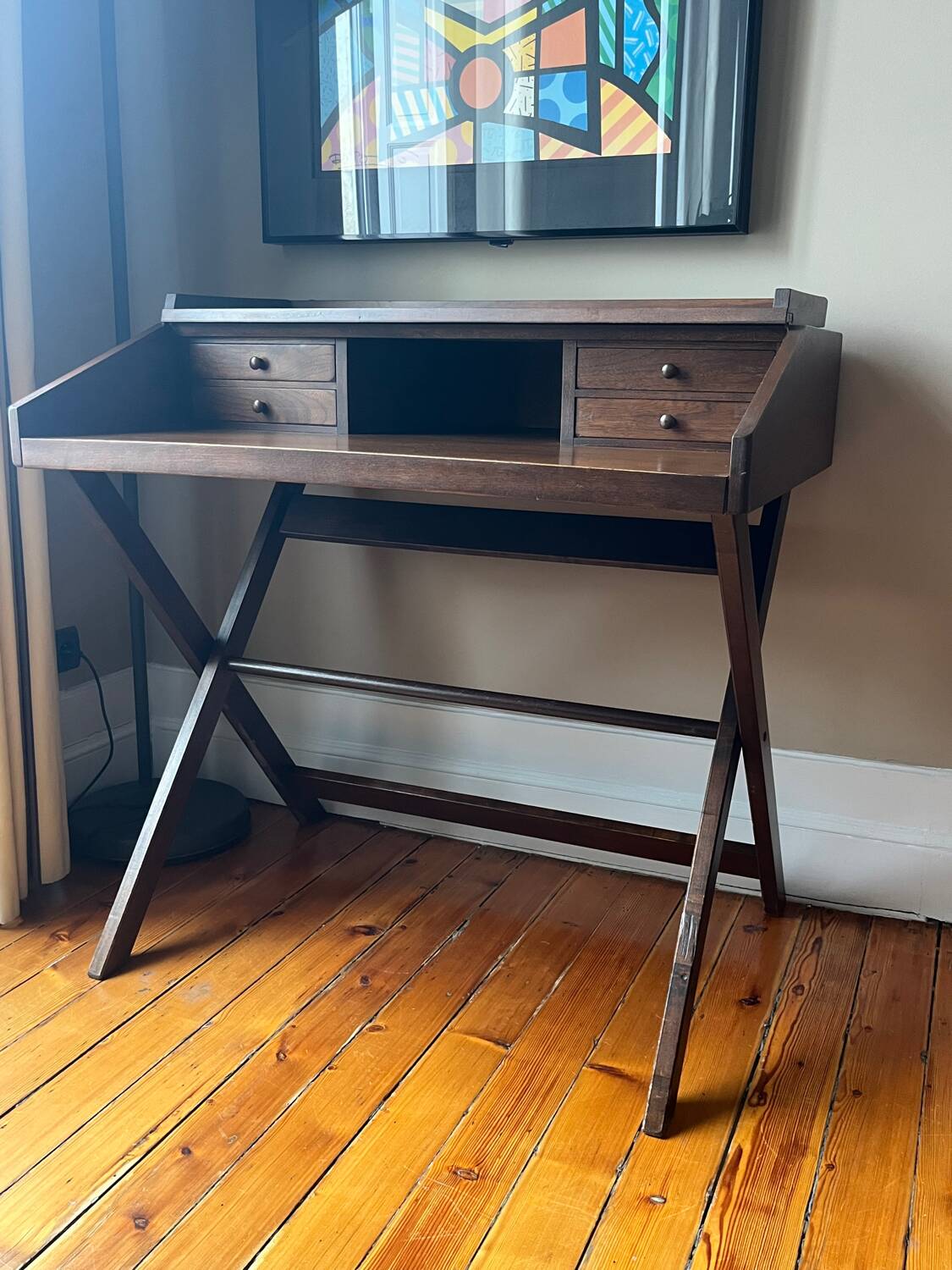 Wooden desk