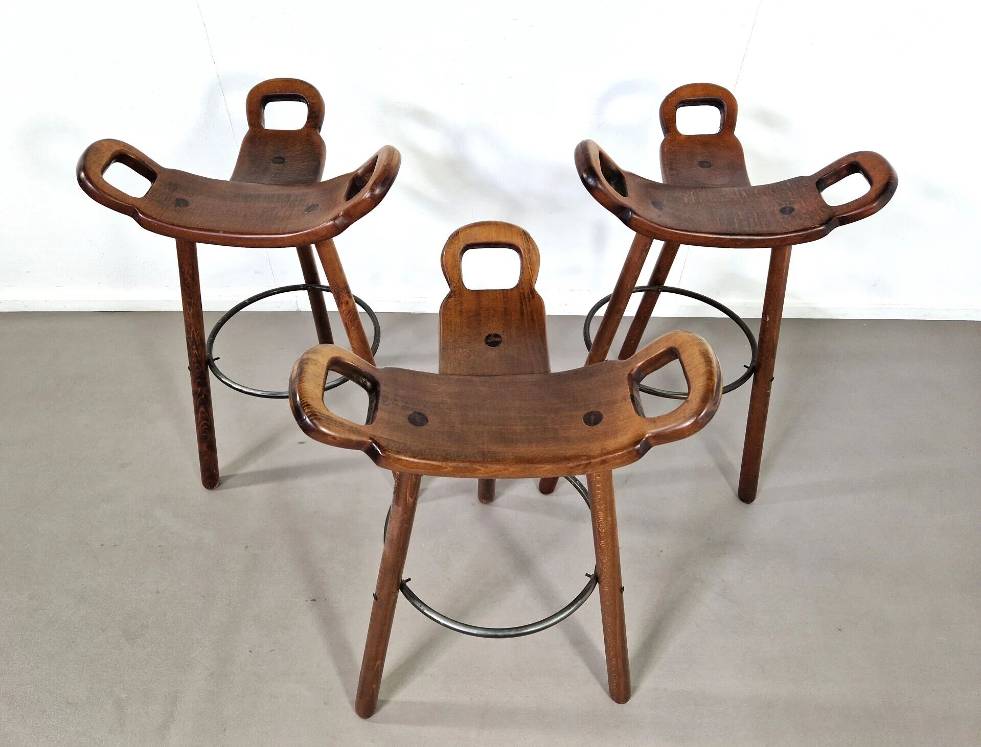Tabourets de bar 'Marbella' espagnols | Années 1960