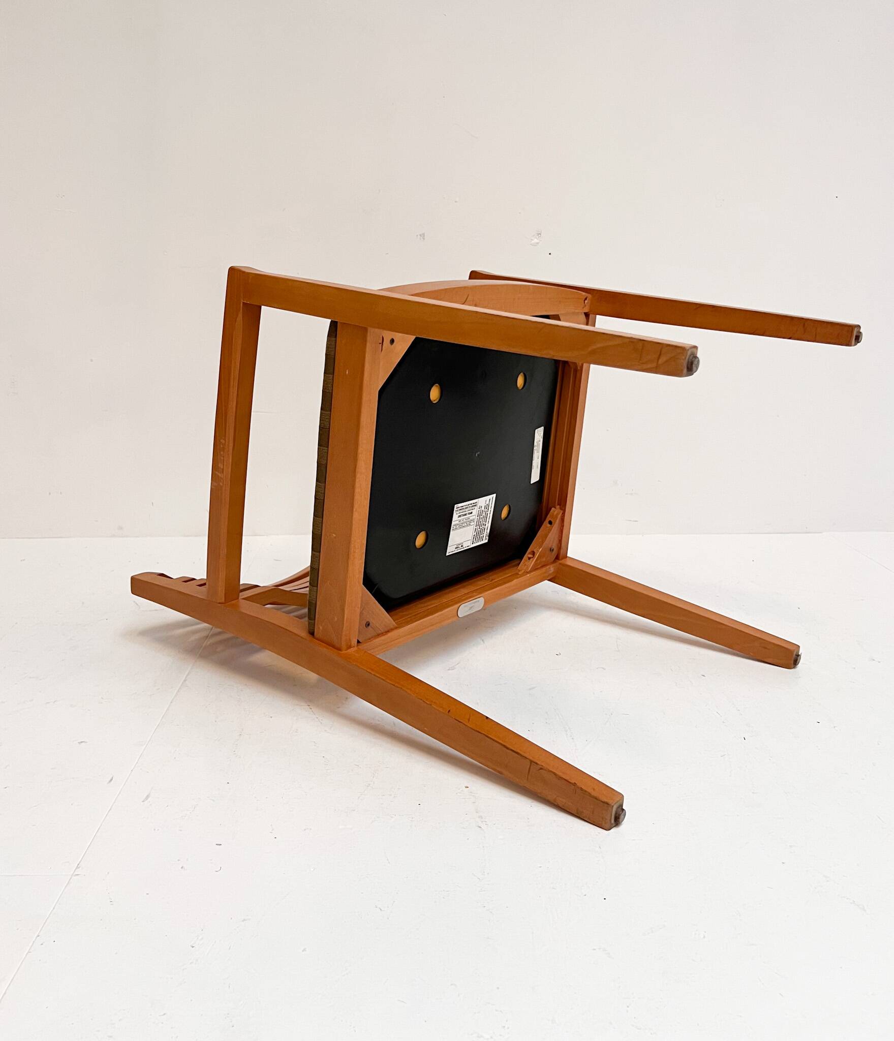 Set of 4 Riccio chairs by Ricchio for Knoll, 1980s