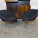 Armchairs Model Caleidos 835 by Frans Schrofer for Young International, Netherlands, 1980, Set of 2