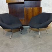 Armchairs Model Caleidos 835 by Frans Schrofer for Young International, Netherlands, 1980, Set of 2