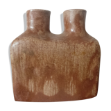 Vase en grès double