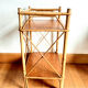 Rattan shelf 1960