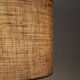 Rare black Theodor Skjøde Knudsen table lamp / Skjern / Mid-century Danish modern design / 1960s / 1970s
