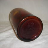 Former pharmacy early 20th amber glass bottle