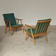 Pair of Thonet Boomerang armchairs by Antonin Suman for TON 1960