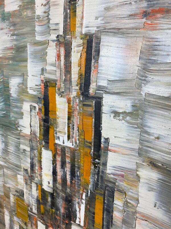 Huile sur toile A.Victoria