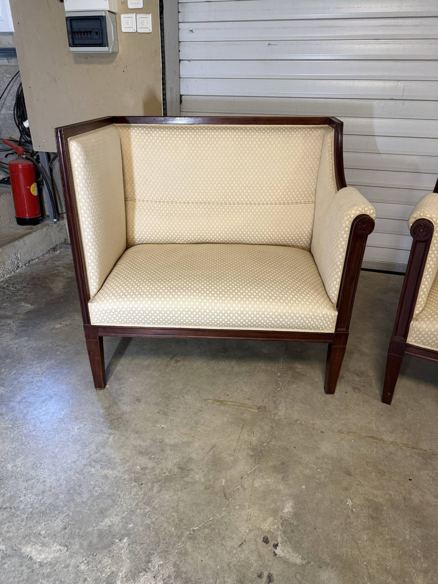 Pair of armchairs