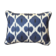 Coussin en soie ikat