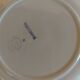 Series of four dessert plates in earthenware Saint Amand décor Rosettes