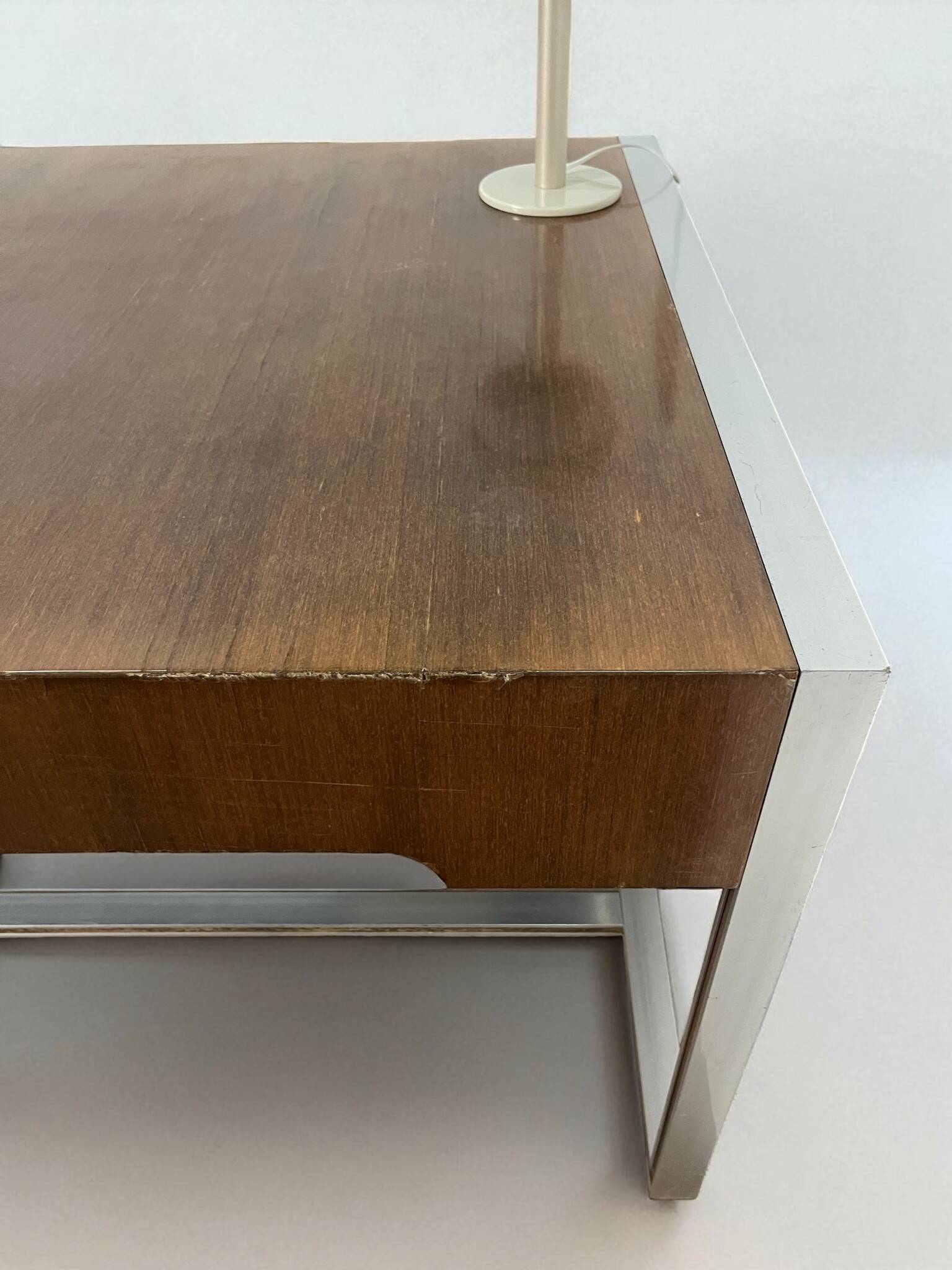 Minister's desk set + sideboard, Claude Gaillard for Ligne Roset, 1970