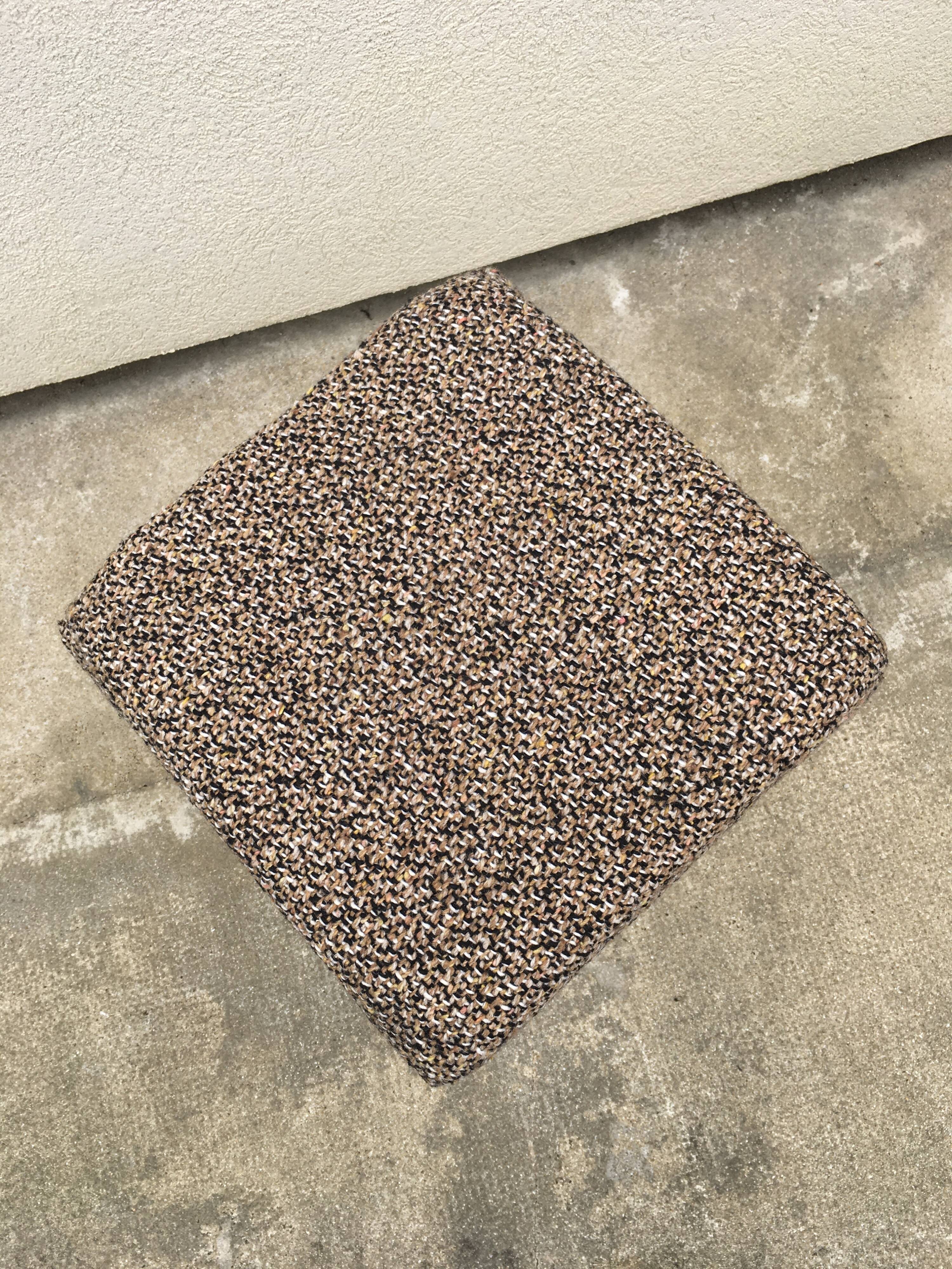 4-legged stainless steel stool