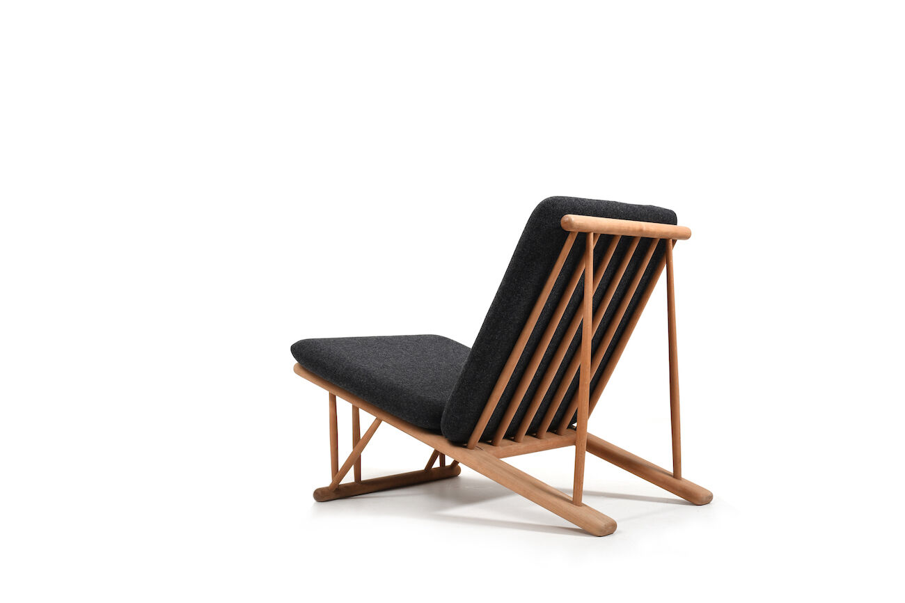 Rare Danish Easychair by Poul M.Volther for FDB Møbler 1954