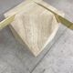 Italian travertine coffee table from Artedi, 1970s