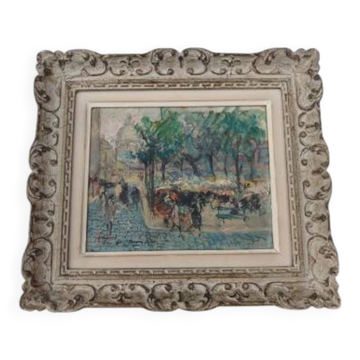 Oil on canvas: Jacques Van Den Bussche