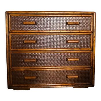 Chest of drawers rattan