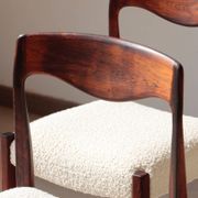Set of 4 Scandinavian rosewood chairs – Otto Møller style | Vintage
