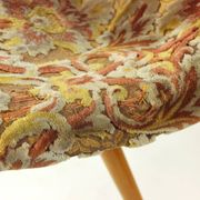 Midcentury Shell Chair By Miroslav Navratil In Original Velvet, Czechoslova