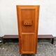 Old boarding school locker in golden oak