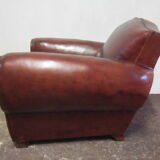 Folder moustache restored former club Chair