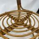 Chaise vintage en rotin Rohe Noordwolde