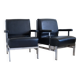 Pair of designer armchairs
