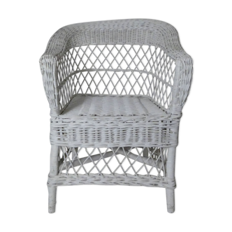 Rattan armchair