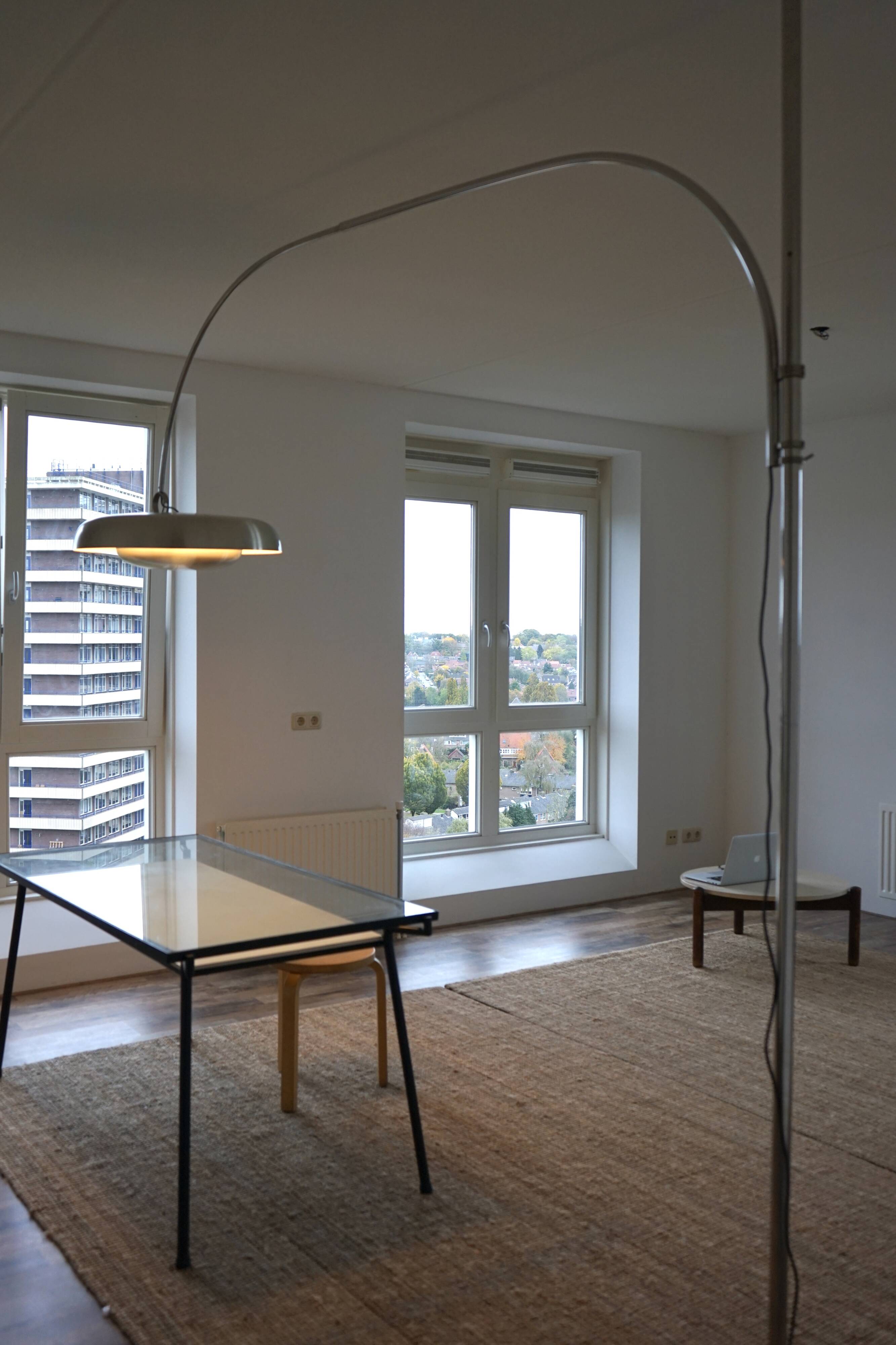 Lampe Arc par Pirro Cuniberti pour Sirrah Imola, 1970