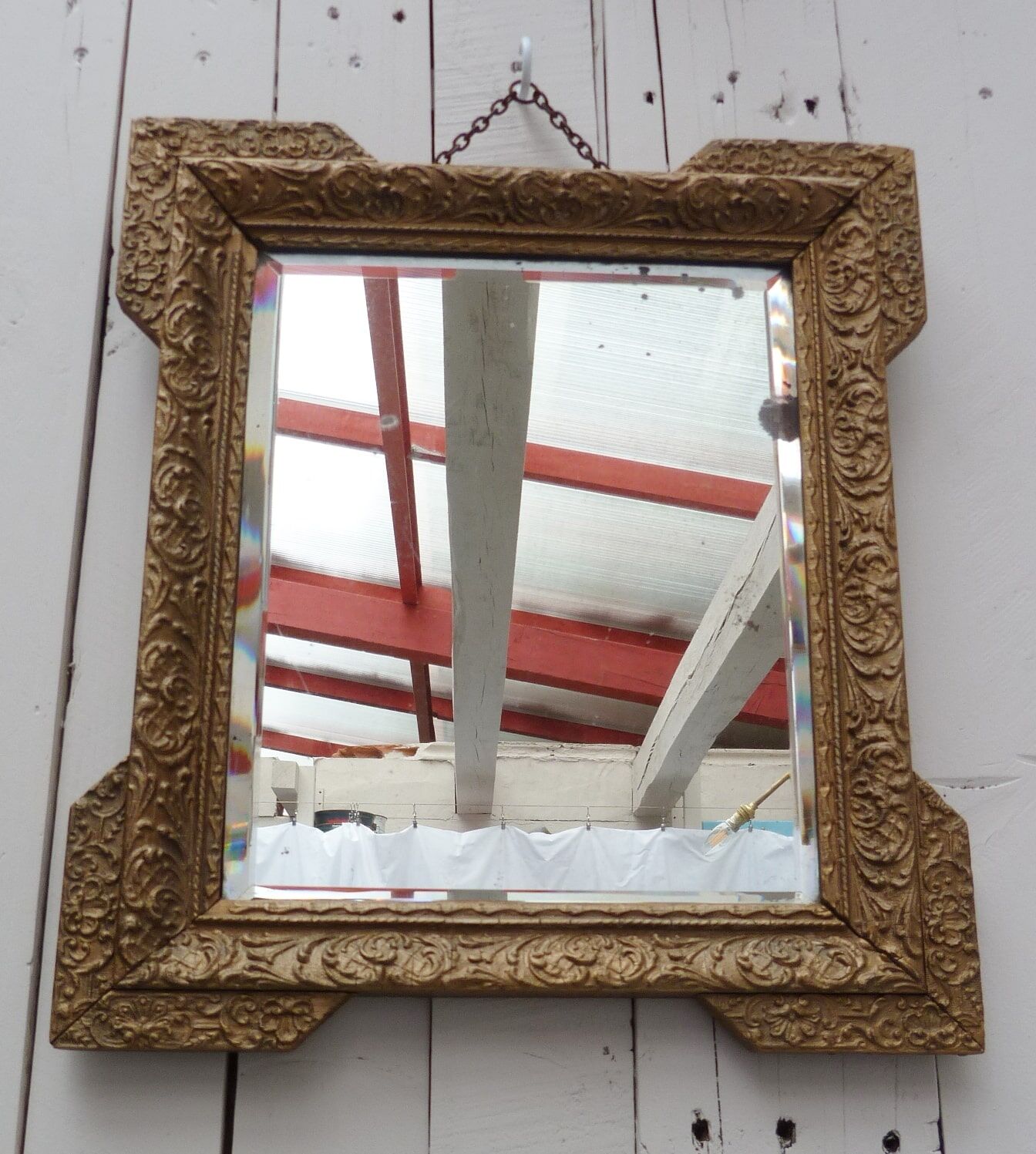 Miroir de barbier 35x41cm
