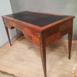 1900 Louis XVI style veneer flat desk